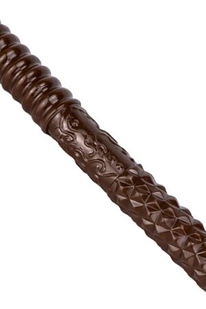 Double Sided Dildo,Flexible Clear Dildos Long Dong for Double Sided Lesbian Anal Play G-spot Stimulator Sex Toys Double Dong Anal Vaginal Stimulator Adult Sex Toys for Women Men(Brown)