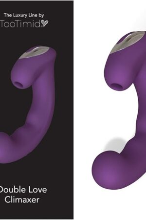 Dual-Stimulation G-Spot & Air Pulse Clit Stimulator - Premium Adult Sex Toys & Games for Women - 10-Speed Air Pulse & 8 Vibration Patterns - Hypoallergenic Silicone Dildos & Vibrators