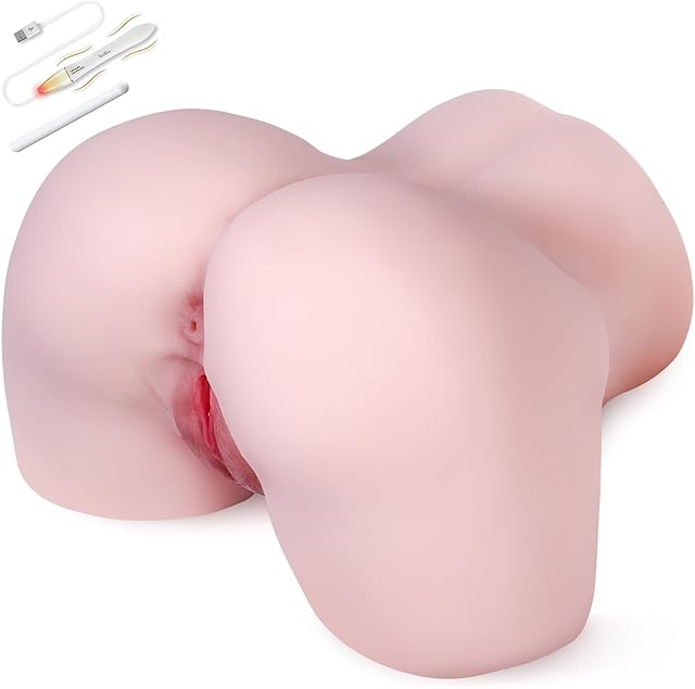 20LB Life Size Sex Doll Big Butt for Men Male Masturbation Full Size Silicone Sex Torso Big Butt Female Torso Sex Dolls Lifelike Realistic Sex Toy Adult Love Doll with Vaginal Anal Sex Toy for Men