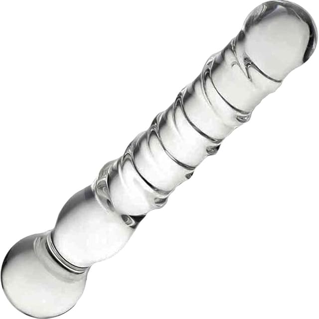 Gl?s Joystick Clear Glass Dildo