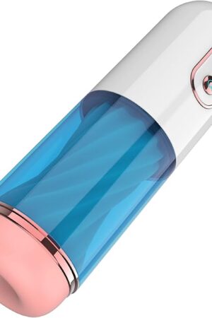 Automatic Male Masturbators, Suck with Rotate with 5 Suction & 9 Vibration, Blowjob Male Masturbator Cup Strokers Pocket Pussy with 3D Realistic Sleeve Adult Sex Toys for Men Masturbation