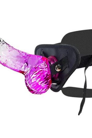 Beginner-Friendly Harness & Strap-On Set: Wearable Sex Strap-on with 66 Inches Small Dildo - Ideal for Female Masturbation and Lesbian Play with Cute and Realistic Dildos