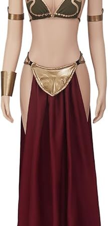 Women's Sexy Princess Slave Costume Leia Slave Cosplay Outfit