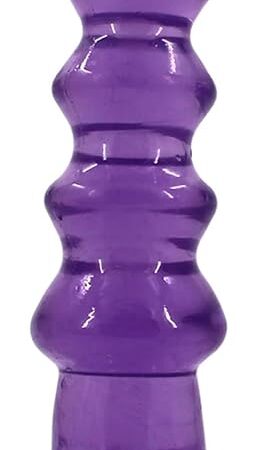 Gourd Anal Plug Deep Insert Anal Beads Butt Plug Anal Stimulation Expansion Trainer Adult Anal Sex Toy for Women Men (Color : Purple)