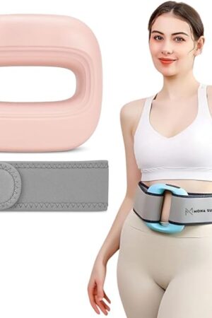 Deep Tissue Massage Gun Portable ? Mini Massage Gun with Hands-Free Strap ? Handheld Massager for Athletes, Travel, Full-Body Pain Relief ? 5 Speed Levels and Quiet Percussion