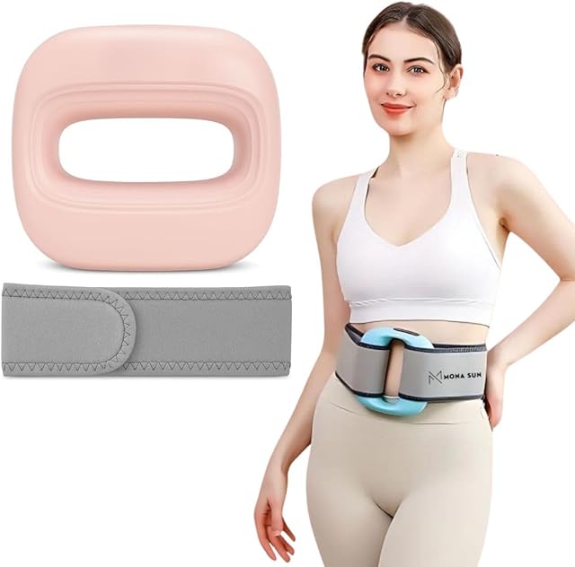 Deep Tissue Massage Gun Portable ? Mini Massage Gun with Hands-Free Strap ? Handheld Massager for Athletes, Travel, Full-Body Pain Relief ? 5 Speed Levels and Quiet Percussion