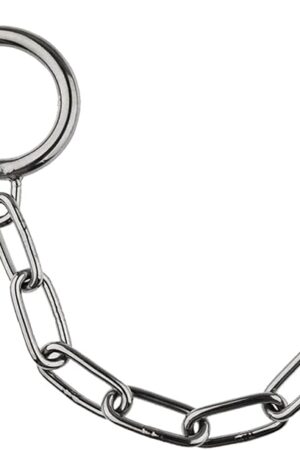 Anal Butt Plug Inserting Toys Metal Chain with Penile Ring Cock Ring Clitoral G-Spot Stimulator for Couples Anal Training Sets for Beginners Prostate Massager Advanced Players