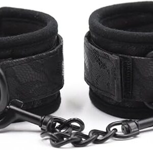 Bondage Handcuffs Ankle Cuffs Restraint Kits BDSM Sex Toys for Adult Couple Lace Decoration Adjustable Bracelets Fetish Handcuffs