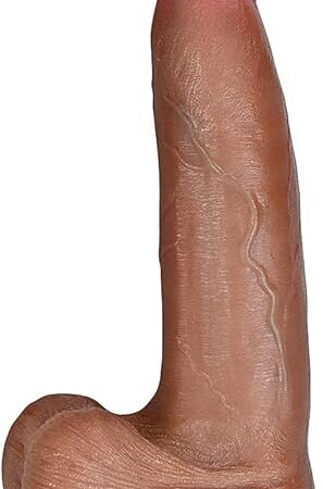 13.38 Inch Realistic Dildo with Hands-Free Suction Cup Dual Density Liquid Silicone Anal Dildo Sex Toys Lifelike Huge Realistic Penis for Women Men Couples G-spot and Anal Play Dildos