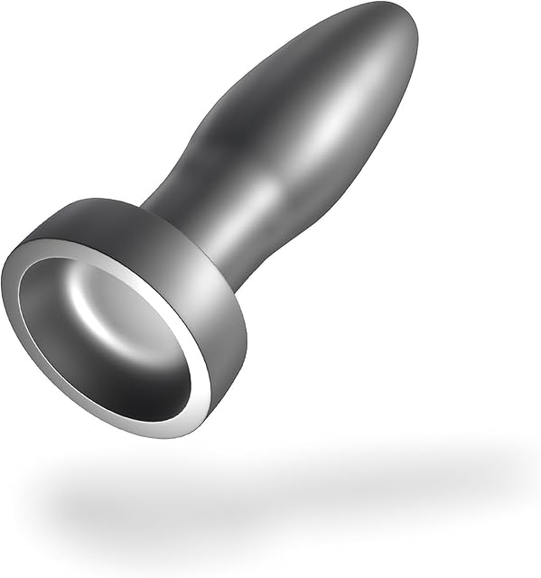Anal Plug Butt Plug with Suction Cup Prostate Massager Dilator Sex Toy for Men Women Masturbation (S)