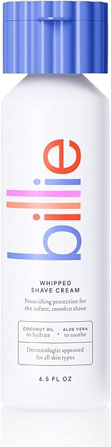 Billie Whipped Shave Cream - Lavender & Bergamot Scent - 6.5 fl oz