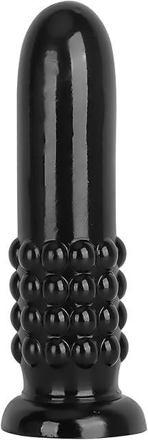 Huge Anal Butt Plug Dildo: 9.84 Inch Thick Huge Anal Plug Big Anus Expander with Beads, Giant Anal Trainer Anal Dildo Adult Sex Toy for Men Women Couple