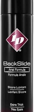 ID Backslide Personal Lubricant - Anal Lube, Silicone, 1 FL Oz Bottle