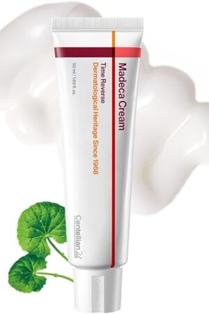 CENTELLIAN 24 Madeca Cream Time Reverse (Season 7) (1.69fl oz) - Advanced Fast-Absorbing & Nourishing, Hydrates, Firms & Reduces Wrinkles, Low Irritation, Korean Skin Care Centella Asiatica, Collagen