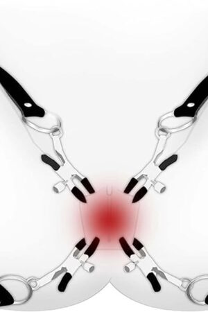 BDSM Bondage Adult Sex Toys & Games Sex Things for Couples Kinky Sexual Pleasure Tools for Women Bondage Gear Accessories Vagina Pussy Clit Stimulator Nipple Clamps Labia Spreader Straps