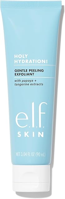 elf SKIN Gentle Peeling Exfoliant, Cleanser, Effective, Easy to Apply, Peels Away Dead Skin, Removes Dirt, Ideal for All Skin Types