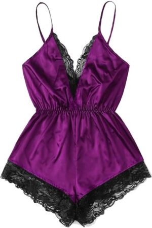 Babydoll Lingerie for Women Lace Body Suits Fishnet Bodysuit Lencer?a Para Mujer Sexy Dresses Date Night 2025