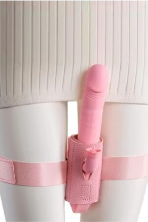 BDSM Sex Toy Female Dildos Restraint Leg Straps, BDSM AV Vibrator Forced Strap for Women Hands-Free Play, Constrained Forced Strap for a Variety of Vibrators