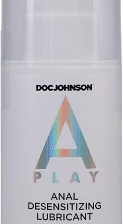 Doc Johnson A-Play - Anal Desensitizing Lubricant - Gel Formula - 3.4 oz (96g)