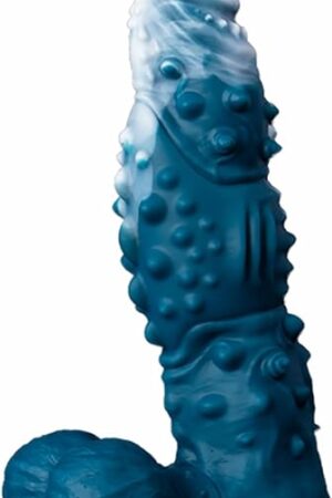 Colorful Monster Dildo - Silicone Large Thick Dildo with Strong Suction Cup for Advanced Players - Anal Adult Sex Toys for Women and Men