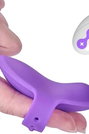Wearable Panty Butterfly Vibrator,Mini Clitoral Stimulator Massager,9 Vibration Modes,Adult Sex Toy for Women or Couple