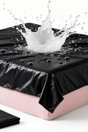 BDSM Waterproof Fitted Play Sheet Sex Toys,Mess-Proof Sheets for Couple Sex Games,Reusable Playtime Bed Sheets Sex Blanket Sex Furniture for Bedroom,Adult Sex Things for Couples Kinky