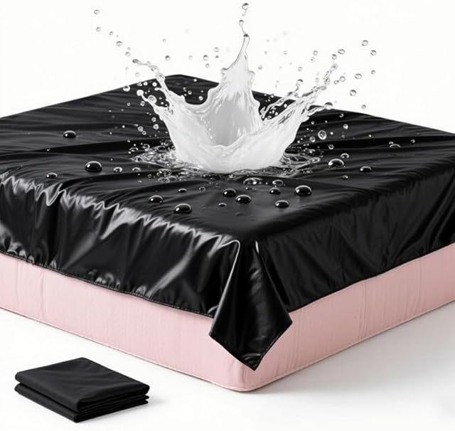 BDSM Waterproof Fitted Play Sheet Sex Toys,Mess-Proof Sheets for Couple Sex Games,Reusable Playtime Bed Sheets Sex Blanket Sex Furniture for Bedroom,Adult Sex Things for Couples Kinky