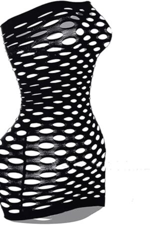 Women's Fishnet Bodysuit Sexy Mesh Lingerie Chemise Nightwear
