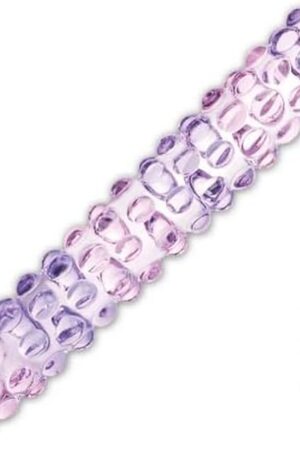 Gl?s Purple Rose Nubby Dildo