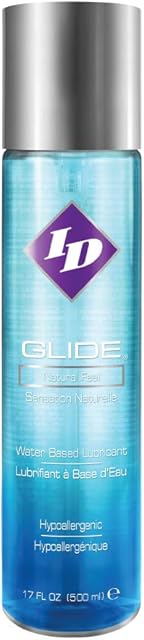 ID Glide 17 Fl Oz Natural Feel Water-Based Personal Lubricant