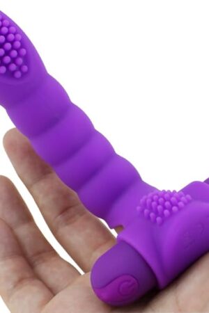 Dildo Vibrator Finger Sleeve G Spot Massage Clitoris Stimulator Sex Toy for Women Female Masturbator Vagina Flirting Product