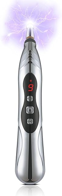 Electric Shock Wand with 9 Levels, Rechargeable BDSM Electric Stick Sex Game Kinky SM Tool Adult Sex Toy for Couples