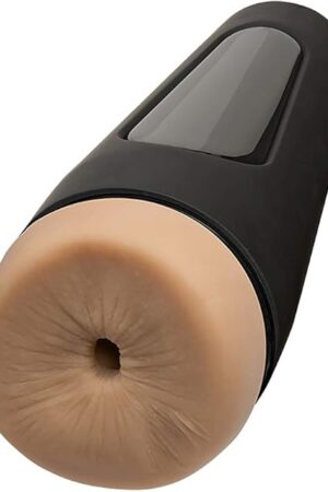 Doc Johnson Man Squeeze - Stud - Discreet Premium ULTRASKYN Stroker - Squeeze Plate for Precise Pressure - for Adults Only, Male Masturbator, Ass, Vanilla