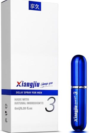 Delay Spray for Men, Longer Sex in Bed, Delay Ejaculation, Sexual Enhancer for him, 3rd Generation, 6ML - 80 Sprays