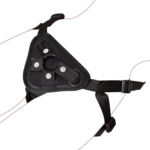 FST Wearable Strap-on Harness Compatible Suction Cup Dildo Adjustable Harness Sex Toy for Women Lesbian Female Play