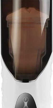WeDol Heating Male Masturbator Cup with 10 Thrusting Speeds + 10 Vibration Modes + 3 Female Moans, Fully Automatic Dual Stimulation Realistic Heating Vagina Stroker Oral Sex Masturbation Sex Toy