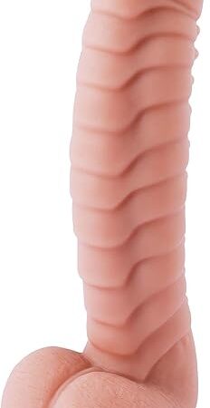 8.66 Inch Realistic Huge Silicone Dildo for WomenMOCOYA Big Dildo with Strong -Suction Cupadullt Toys for Women Pleasure Dildo Dildo for Men (8.66 Nude)