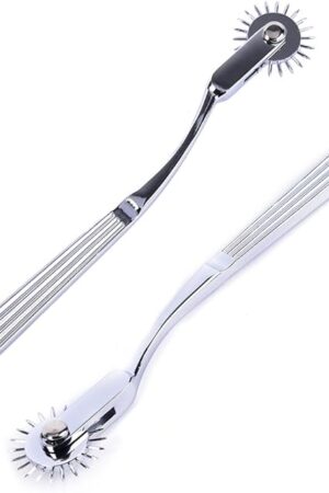 HiiBaby Erotic Stainless Steel Wartenburg Pinwheel Wheel Fetish Neurowheel Stimulator bdsm Bondage Adult Games Sex Toys for Couples