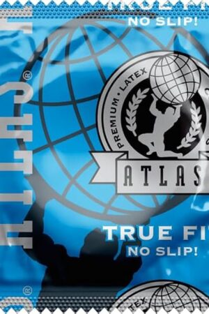 Atlas True Fit Condoms: 100-Pack of Condoms