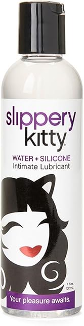 Hybrid Water-Based + Silicone Lubricant, Ultra-Moisturizing, Long-Lasting Formula for Women, Men, and Couples Heighten Sensation, Ideal for Sensitive Skin 4 Fl Oz