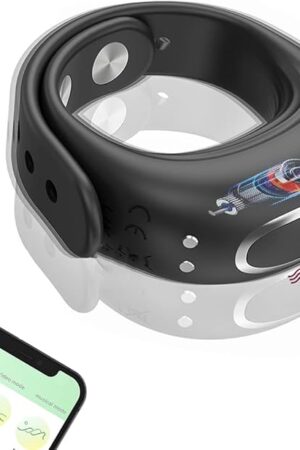 Adjustable Size Vibrating Cock Ring - Penis Ring App Controlled Vibrator for Men Longer Strong Vibrator, Remote Control Vibrator Male Sex Toys with 10 Vibration Modes, Adult Sex Toys & Games for Men