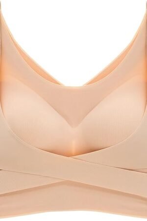 Women Sexy Bra Front Button Tank Top Back Gathering Sports Underwear Shaping Lingerie Tank Corset Tops
