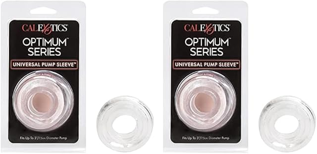 California Exotics Universal Sleeve for Pumps, Package May Vary (Pack of 2)