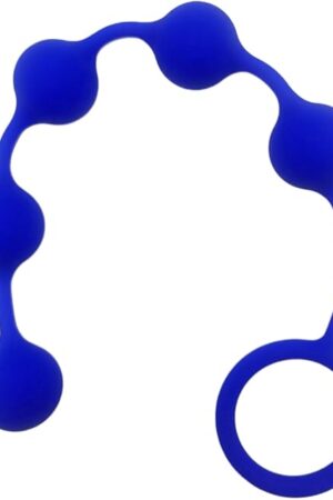 Anal Beads Anal Toys 5 Balls Sex Toy Anal Butt Plug Prostate Massage Stimulator Anal Trainer Flexible Anal Chain Toys for Men Women Couples