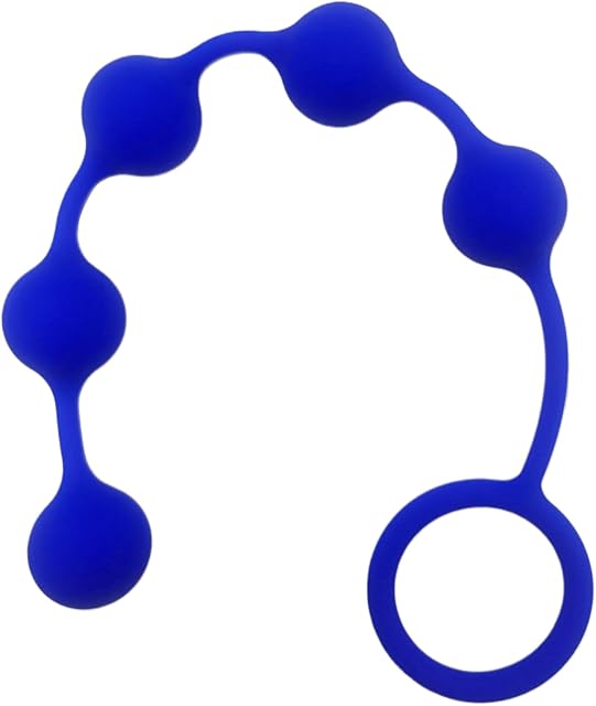 Anal Beads Anal Toys 5 Balls Sex Toy Anal Butt Plug Prostate Massage Stimulator Anal Trainer Flexible Anal Chain Toys for Men Women Couples