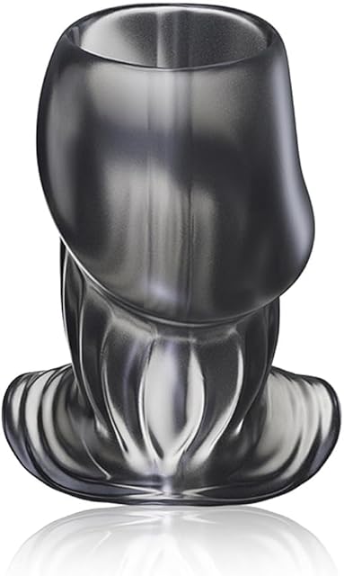 FST Hollow Butt Plug TPE Anal Plug Anal Speculum Vaginal Stretcher Tunnel Anal Dilator BDSM Toys Sex Toys for Adult Men Women (M)
