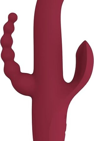 DP Rabbit | Clitoral Stimulation | G-Spot Stimulation | Anal Stimulation | Silicone | Waterproof | USB Rechargeable