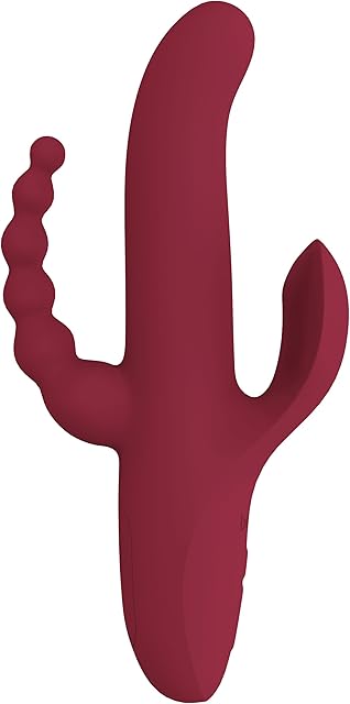 DP Rabbit | Clitoral Stimulation | G-Spot Stimulation | Anal Stimulation | Silicone | Waterproof | USB Rechargeable