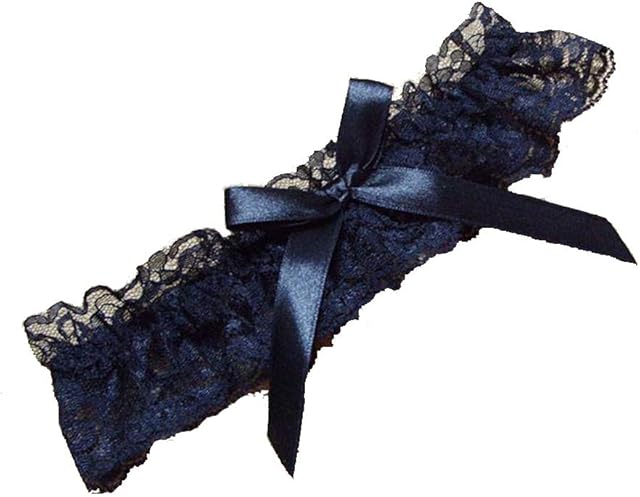 Wedding Bridal Garter for Women Sexy Lace Satin Bowknot Leg Foot Ring Stretch Prom Garters Set Lingerie