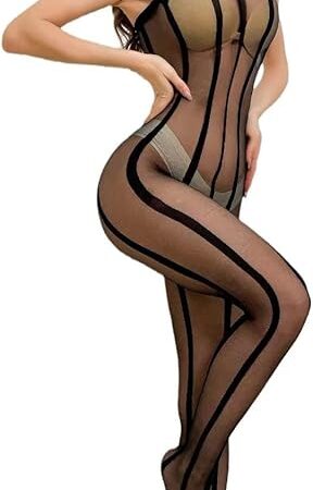 Body Stockings For Women Sexy Exotic Dancer Bodysuit Lingerie Rave Outfits